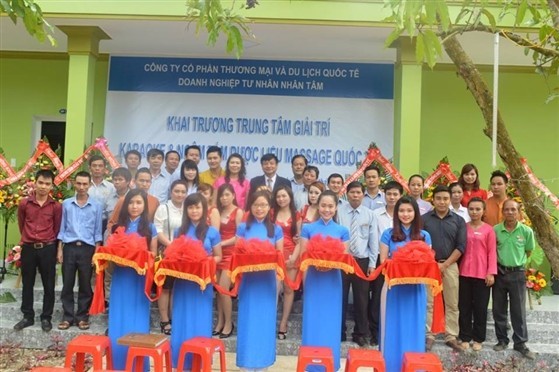 Khai trương trung tâm giải trí karaoke và massage quốc tế tại khu du lịch sinh thái nhân tâm