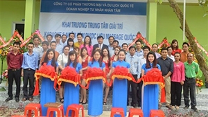 Khai trương trung tâm giải trí karaoke và massage quốc tế tại khu du lịch sinh thái nhân tâm
